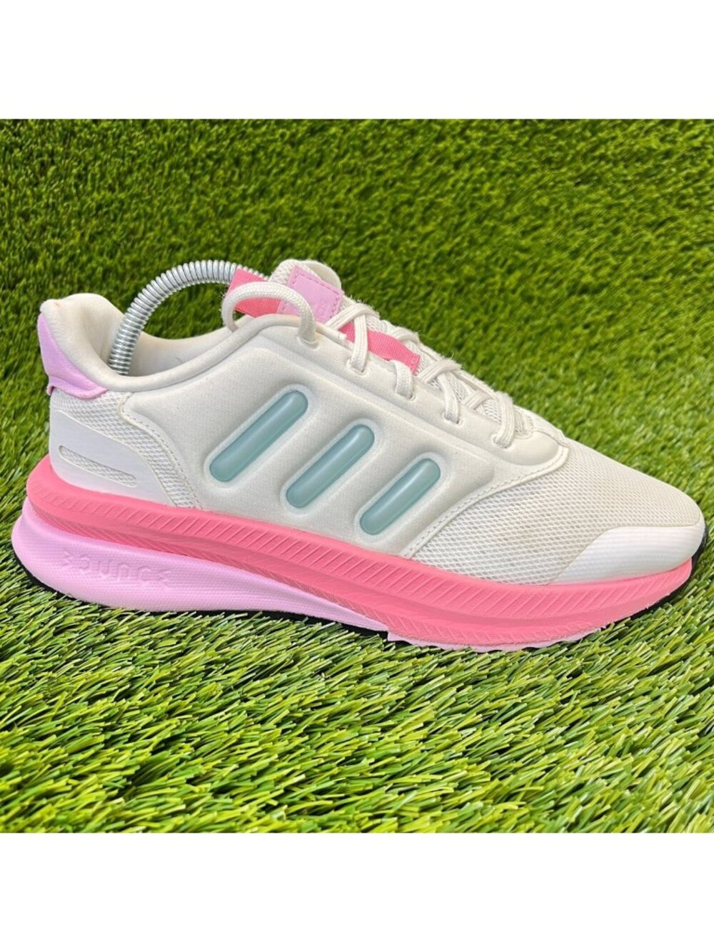 Adidas X_PLRPHASE White Bliss Lilac Girls‎ Size 6.5Y Pink Walking Shoe Sneakers